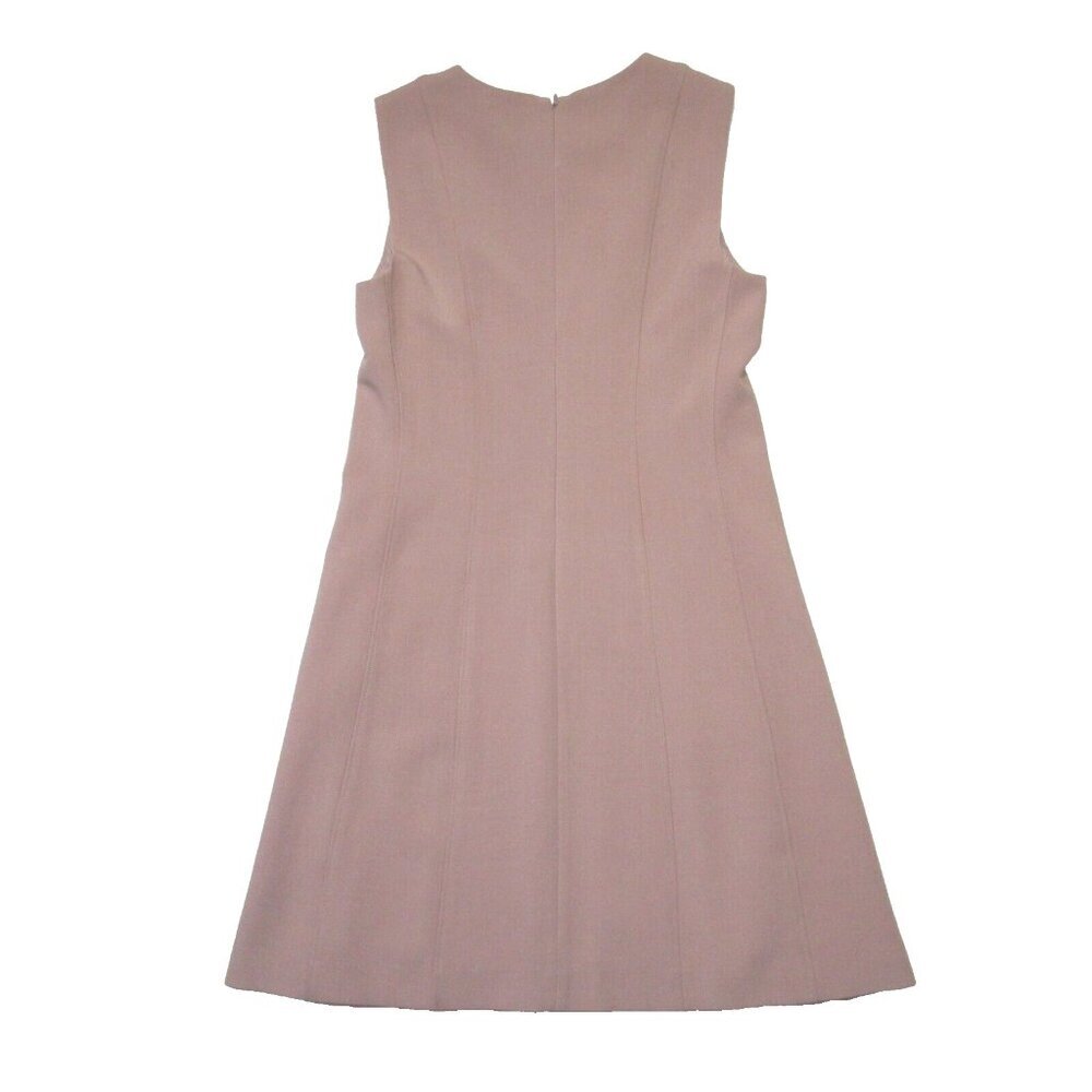 NWT Theory Helaina in Stone Pink Camogie Wool Blend Shift Dress 8 - Picture 5 of 5